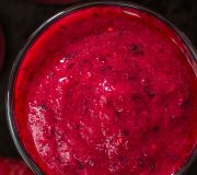 Feature Image: Beet & Raspberry Smoothie