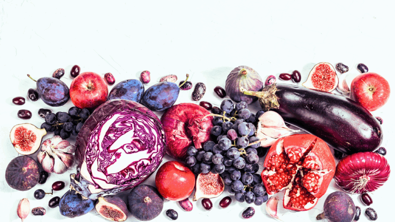 red and purple foods