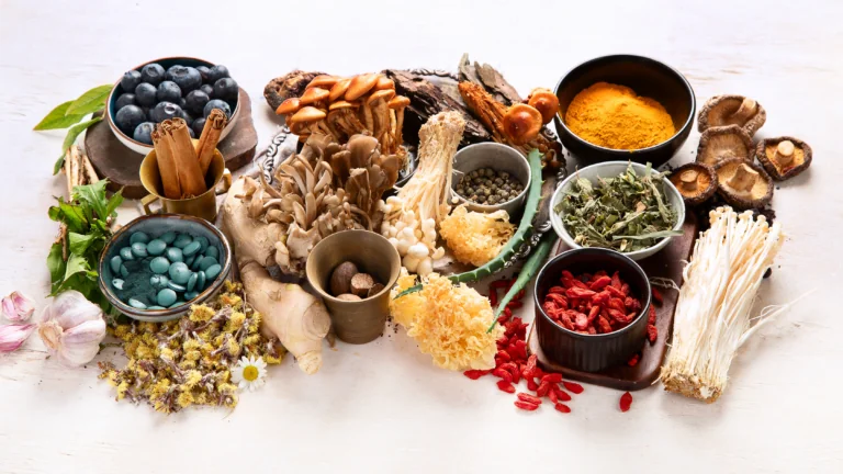 herbs and mushrooms for immune support